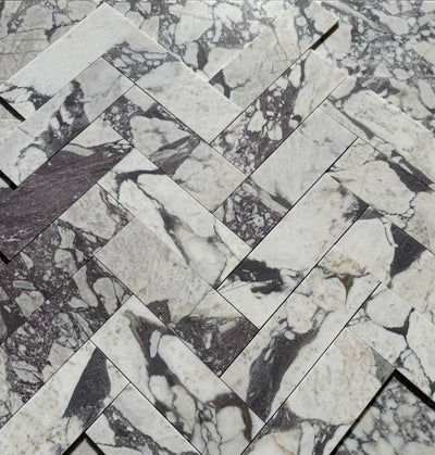 Calacatta Viola Marble Tile 4x12